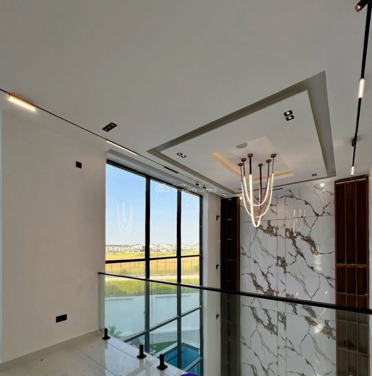 5 Bedroom Fully Detached with 2 Rooms Bq, Off Chevron Drive, Ikota, Lekki, Lagos, Detached Duplex for Sale