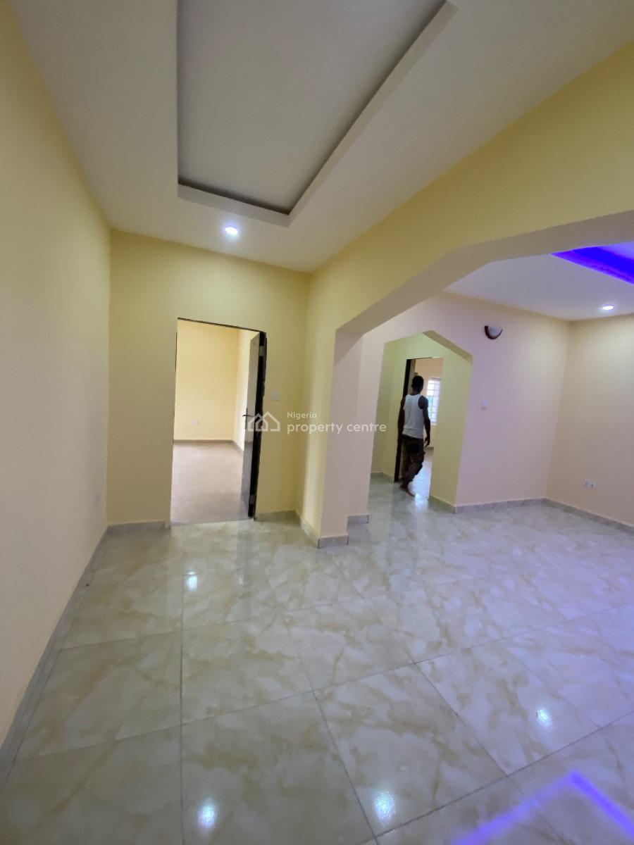 Spacious Two Bedroom Apartment  Upstairs, Victory Area Ogombo, Ajah, Lagos, Flat / Apartment for Rent