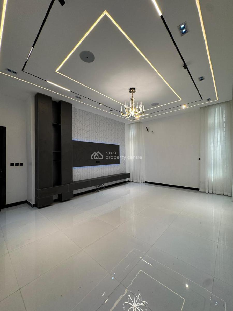 Magnificent 5 Bedroom Detached with Cinema,pool in a Secure Estate, Chevron, Lekki, Lagos, Detached Duplex for Sale
