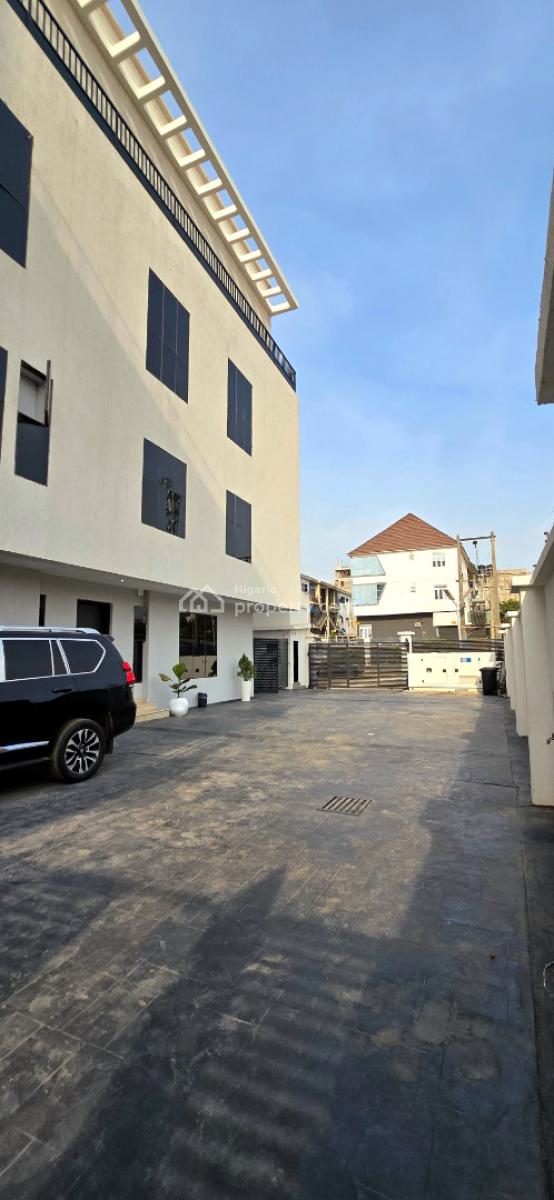Smart 4 Bedroom Mansionnette with a Room Bq, Wuye, Abuja, Semi-detached Duplex for Sale