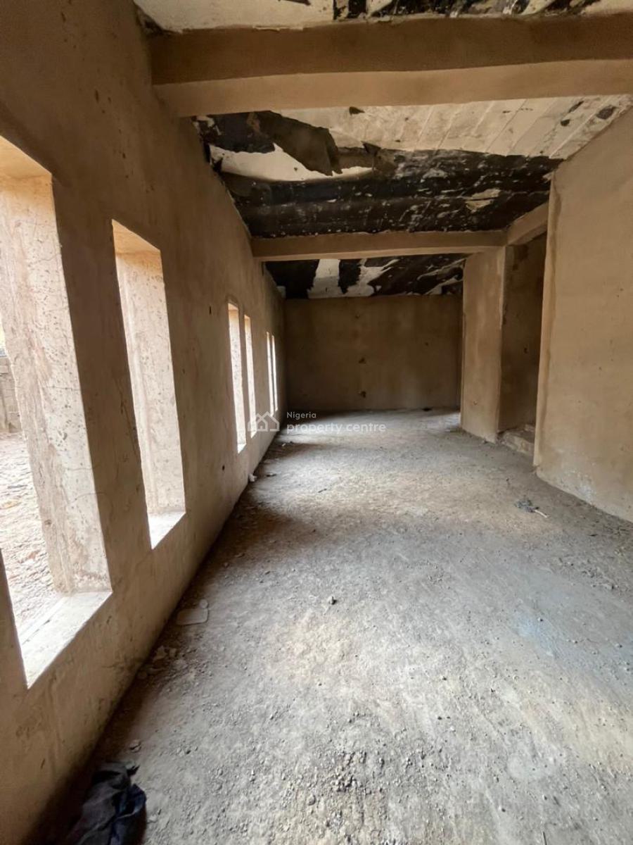 Semi Finished 4 Bedroom Terrace Duplex with a Bq, Guzape District, Abuja, Terraced Duplex for Sale