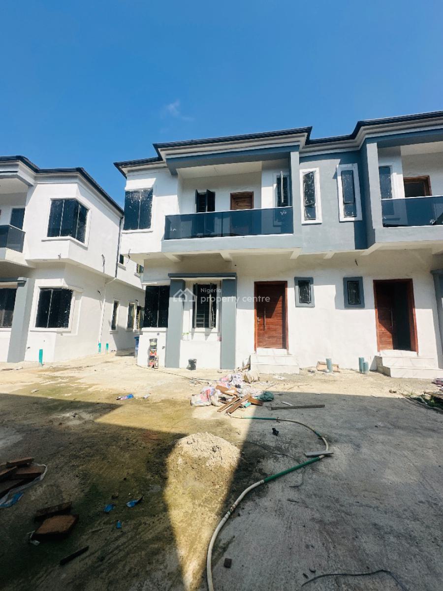 4bedrooms Semi Detached Duplex with Bq, 2nd Toll Gate, Lekki, Lagos, Semi-detached Duplex for Rent