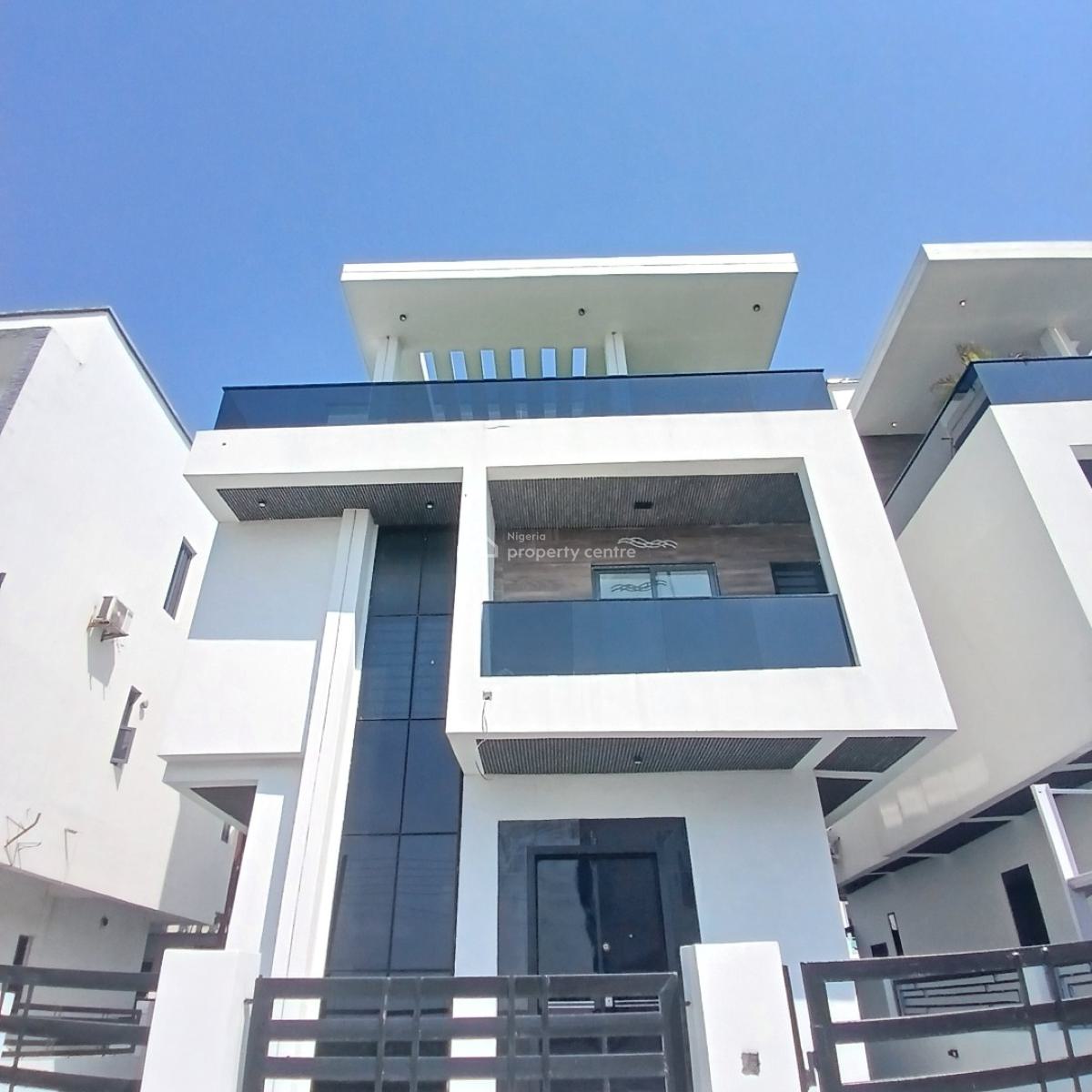 The Most Affordable 4 Bedroom Detached Duplex with Swimming Pool, Chevron Toll Gate, Orchid Road, Lekki, Lagos, Detached Duplex for Sale