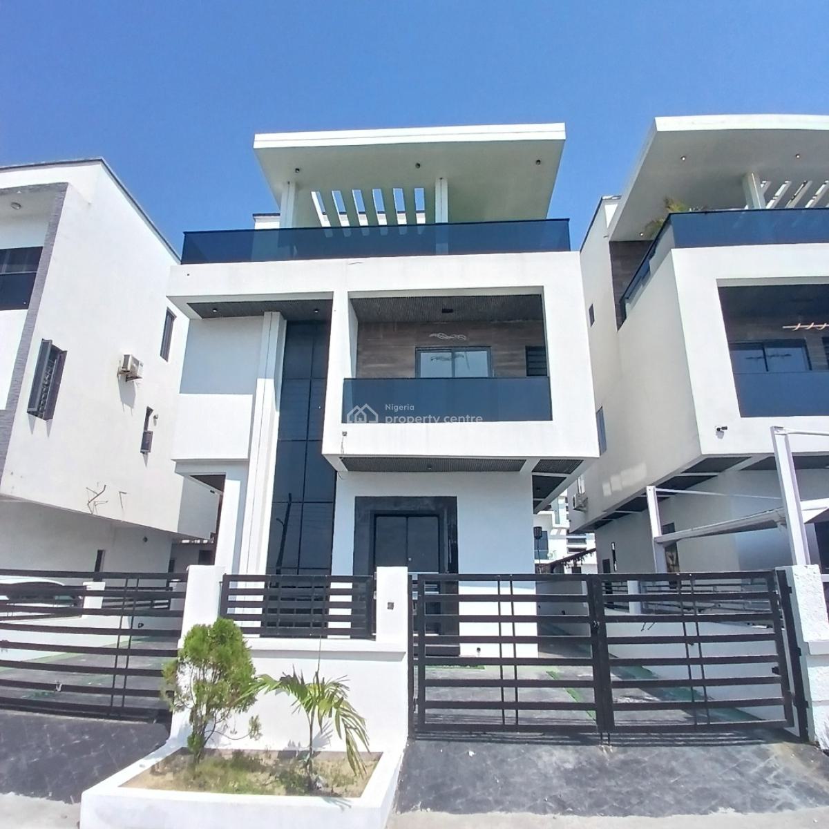 The Most Affordable 4 Bedroom Detached Duplex with Swimming Pool, Chevron Toll Gate, Orchid Road, Lekki, Lagos, Detached Duplex for Sale