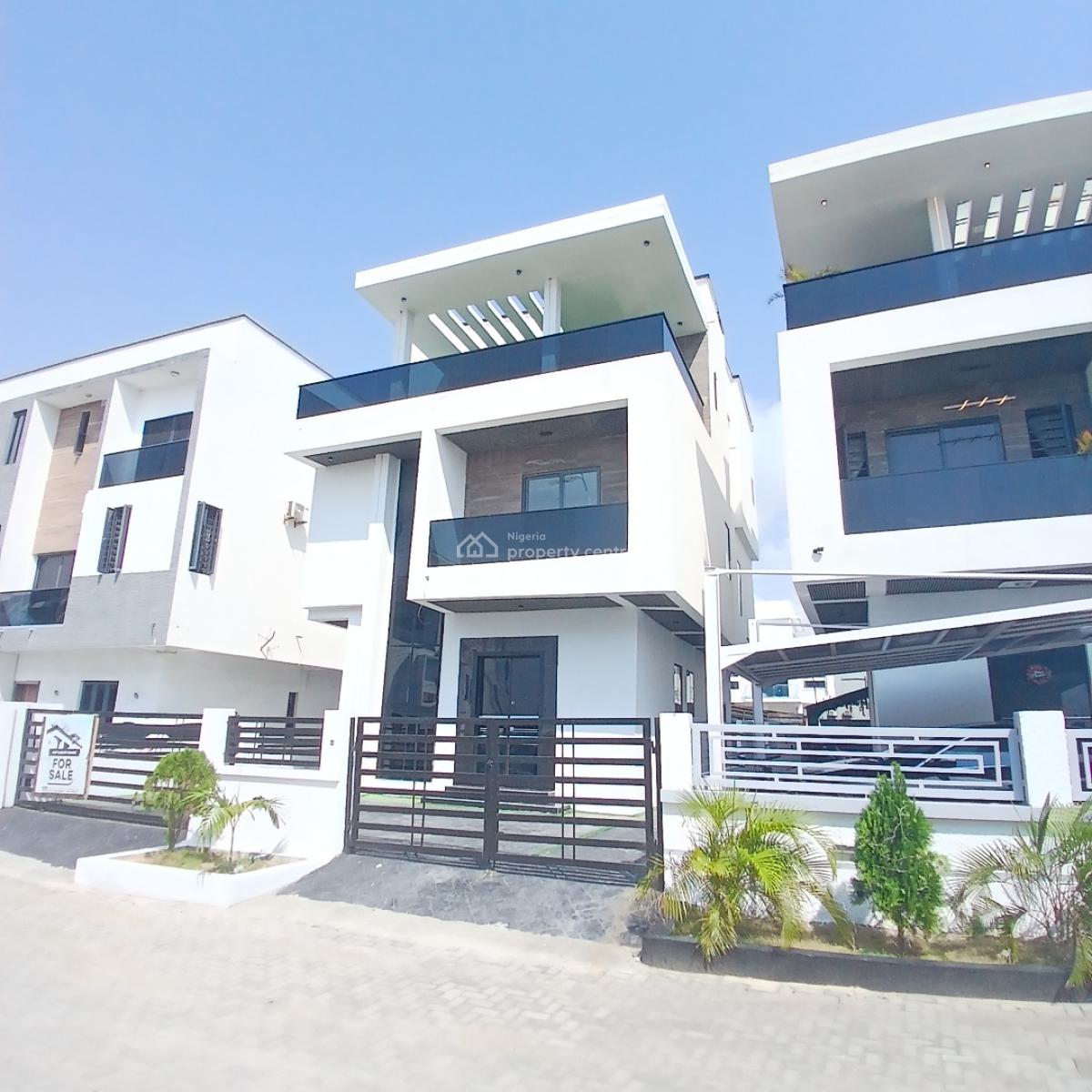 The Most Affordable 4 Bedroom Detached Duplex with Swimming Pool, Chevron Toll Gate, Orchid Road, Lekki, Lagos, Detached Duplex for Sale