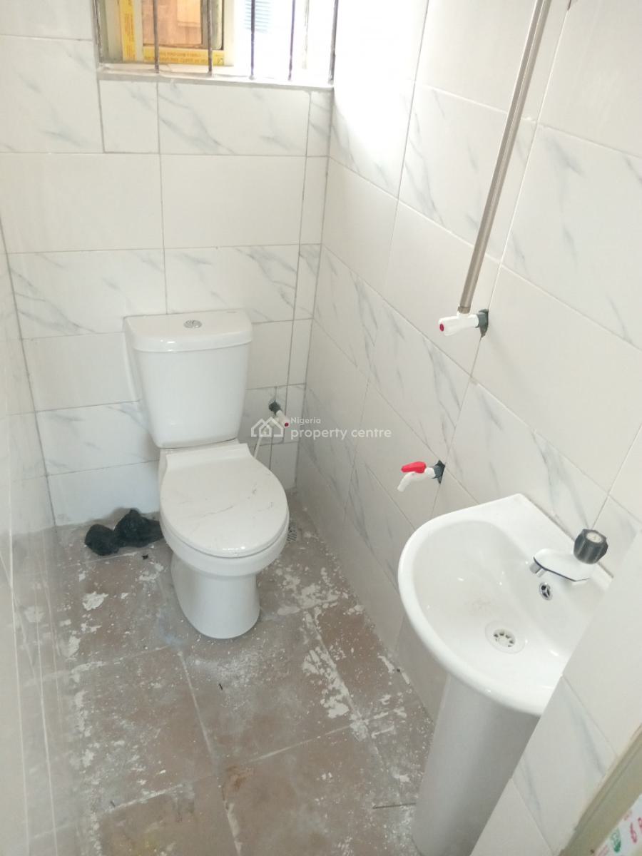 Newly Built Single Room Self-contained Upstairs, Ogombo, Ajah, Lagos, Self Contain (single Rooms) for Rent