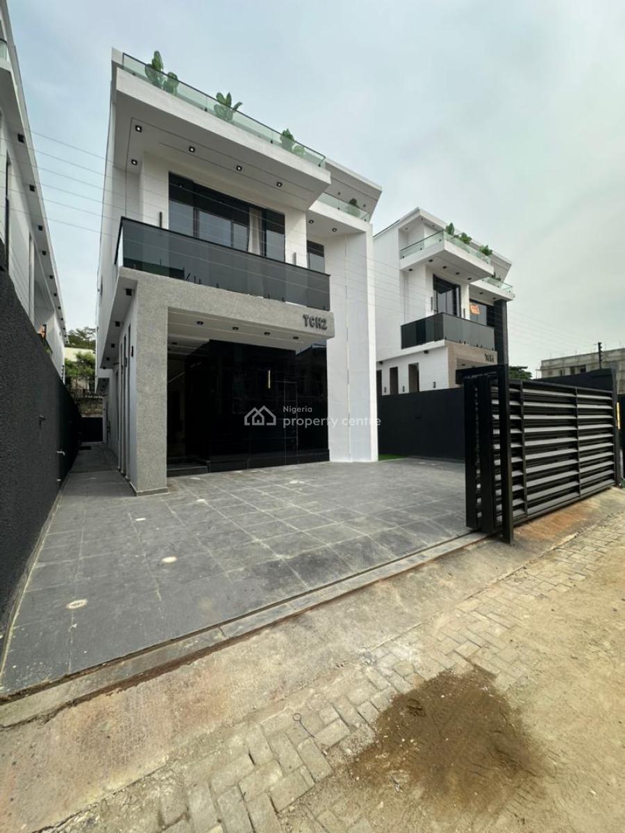 Luxury 5 Bedroom Detached Duplex with Pool & Bq, Chevron, Lekki, Lagos, Detached Duplex for Sale