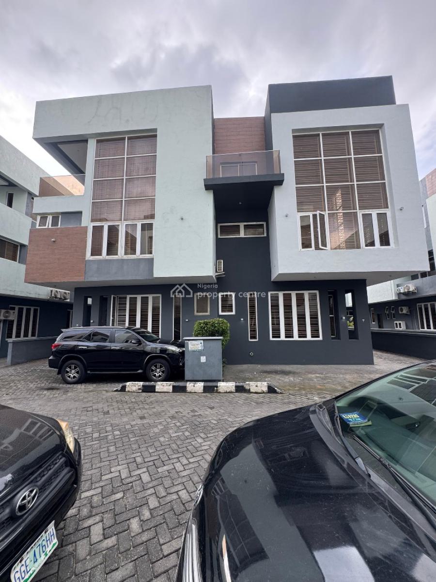 Very Spacious 5 Bedroom Semi Detached Duplex with,bq, Osapa, Lekki, Lagos, Semi-detached Duplex for Sale