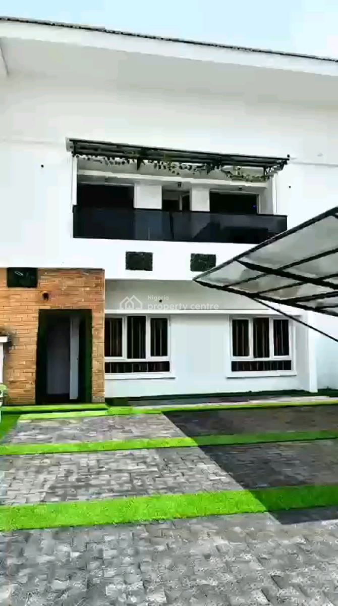 a 4bedroom Terrace Duplex with a Spacious/self Compound,, Ikota Gra, Lekki, Lagos, Detached Duplex for Sale