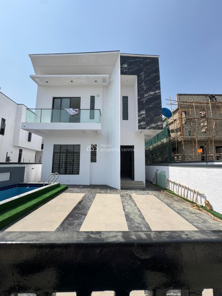 Luxury 5 Bedroom Fully Detached Duplex with a Swimming Pool, Ikota, Lekki, Lagos, Detached Duplex for Sale
