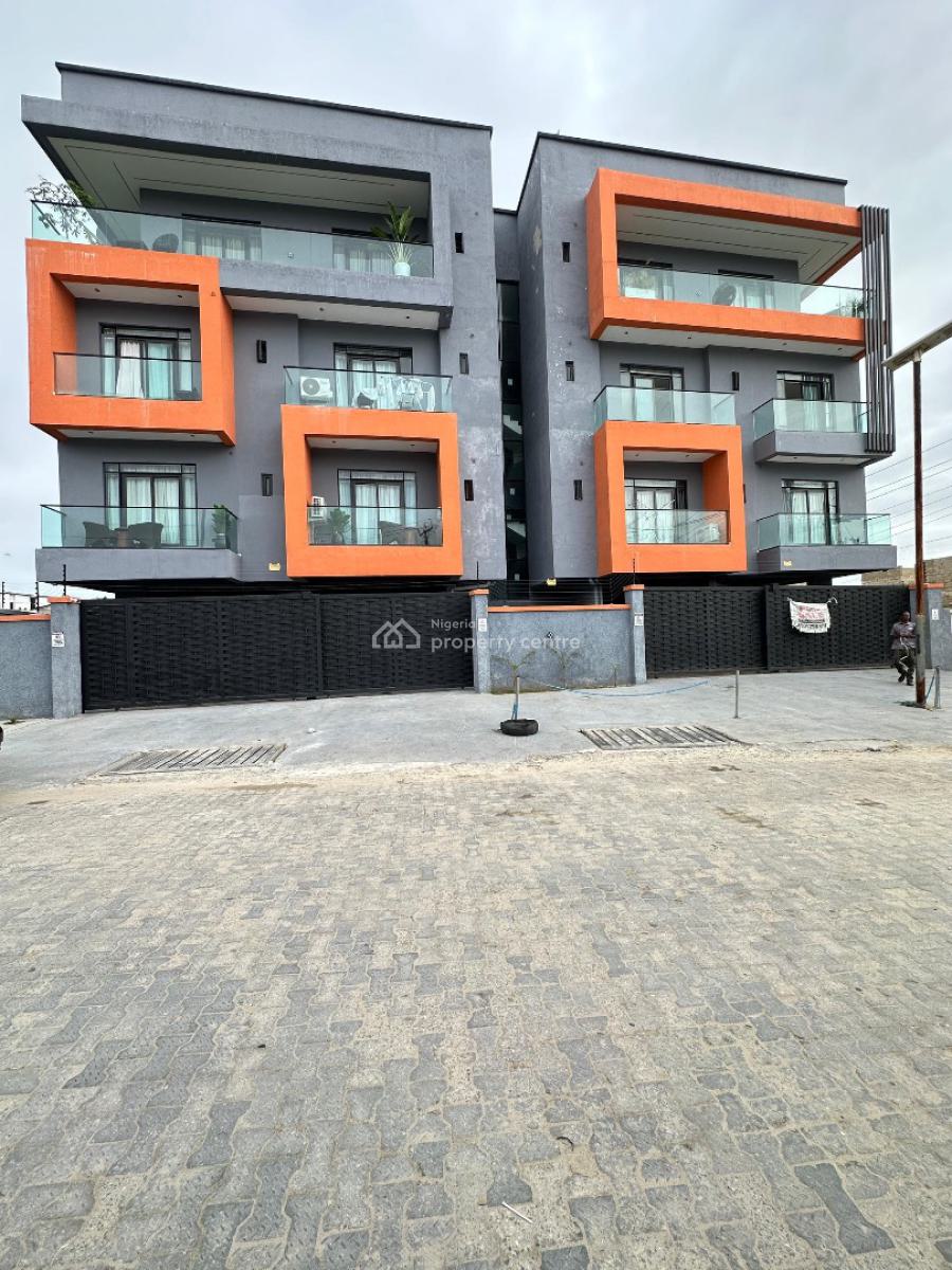Contemporary 2 Bedroom Apartment with Pool, Gym and Elevator F, Ikate Elegushi, Lekki, Lagos, Flat / Apartment for Sale