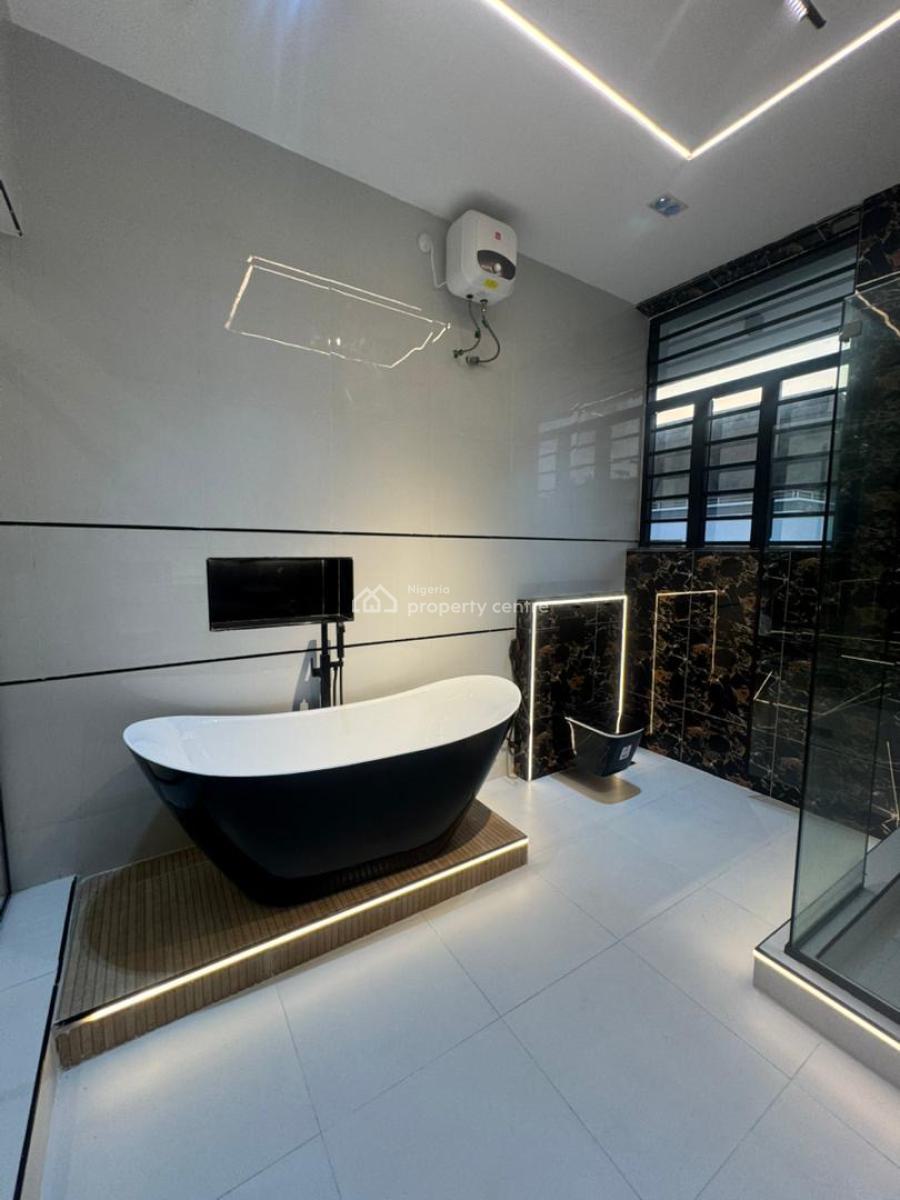 Majestic 5-bedroom Duplex with a Rooftop Terrace, Gym House, Chevron, Lekki, Lagos, House for Sale