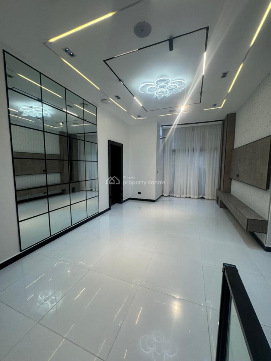 Majestic 5-bedroom Duplex with a Rooftop Terrace, Gym House, Chevron, Lekki, Lagos, House for Sale