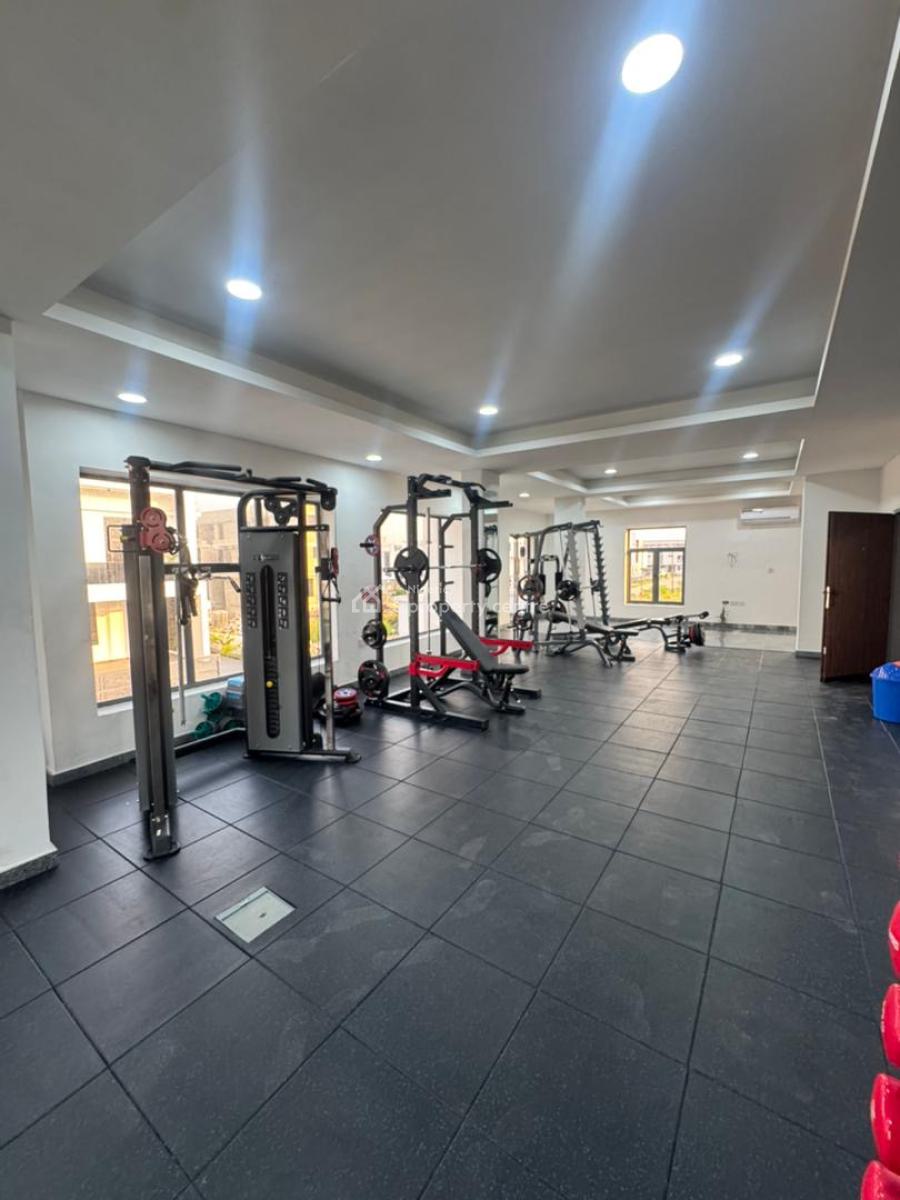 Majestic 5-bedroom Duplex with a Rooftop Terrace, Gym House, Chevron, Lekki, Lagos, House for Sale