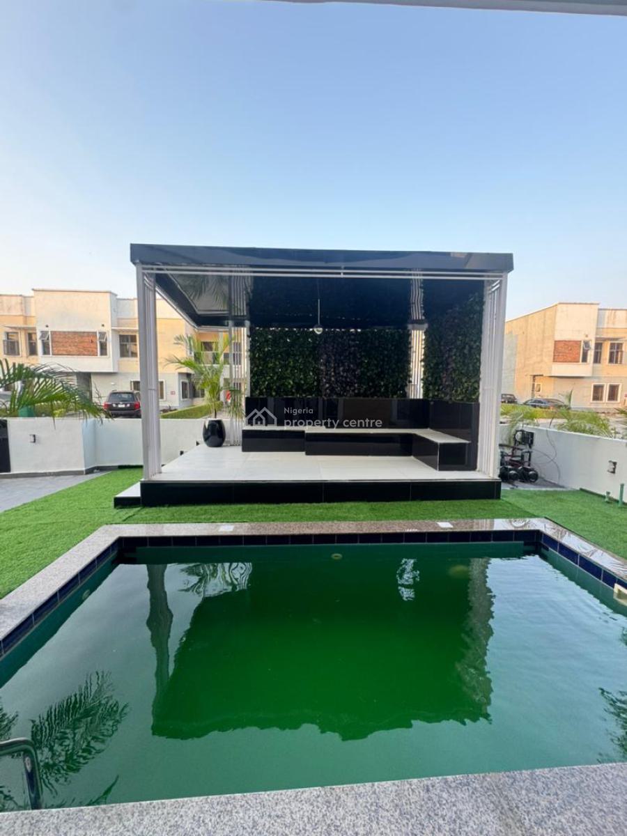Majestic 5-bedroom Duplex with a Rooftop Terrace, Gym House, Chevron, Lekki, Lagos, House for Sale