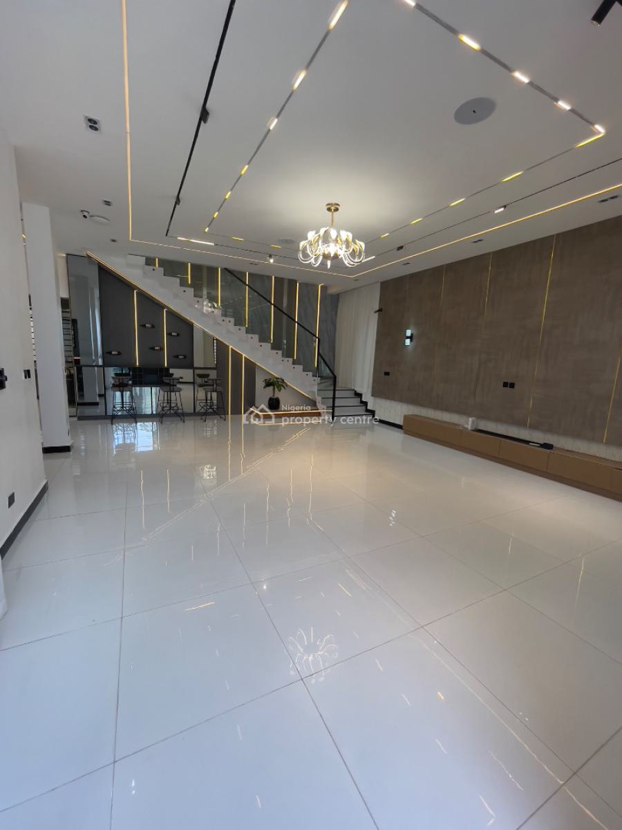 Corner Piece 5 Bedroom Duplex with Swimming Pool and Cinema, Chevron, Lekki, Lagos, Detached Duplex for Sale