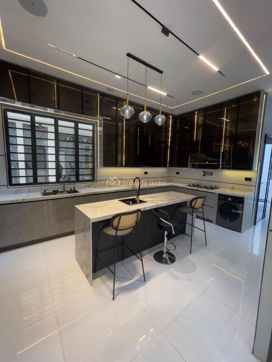 Corner Piece 5 Bedroom Duplex with Swimming Pool and Cinema, Chevron, Lekki, Lagos, Detached Duplex for Sale