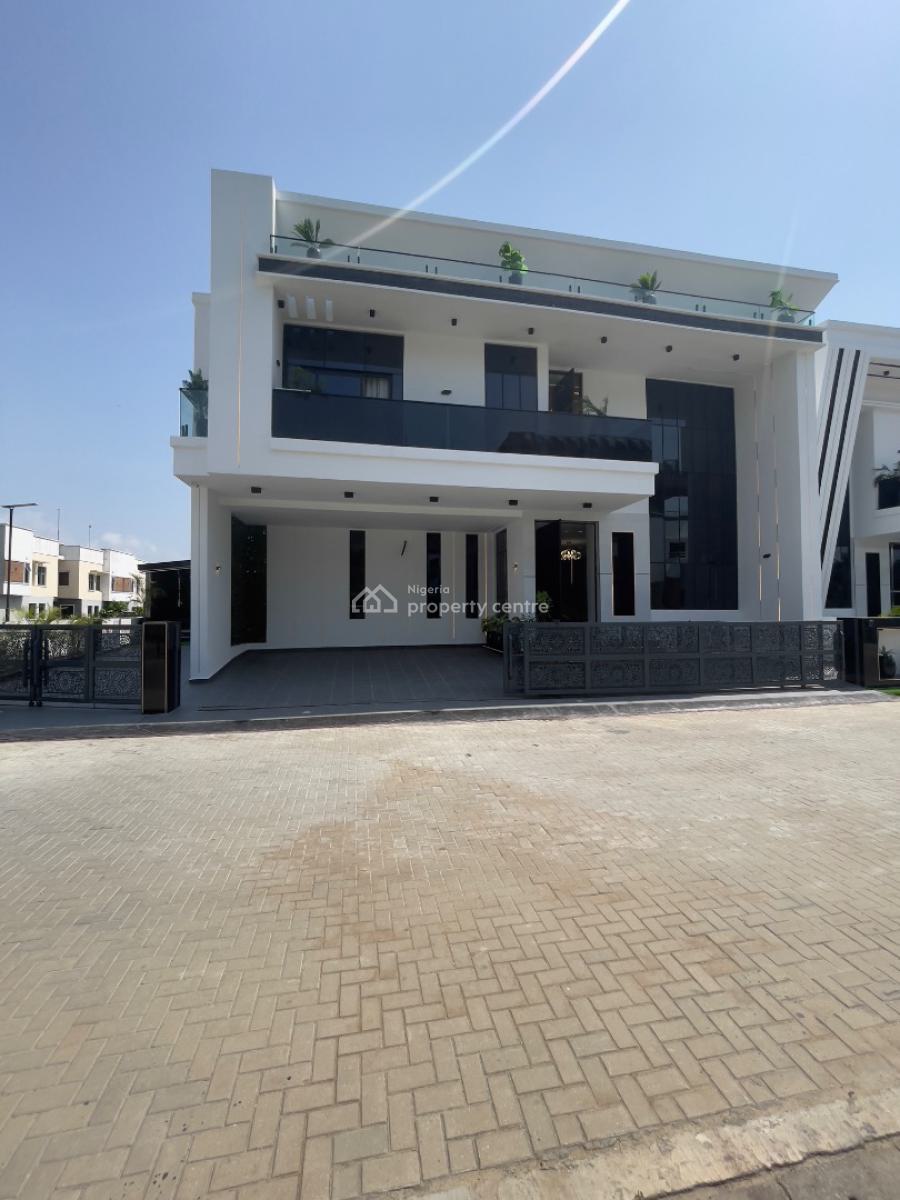 Corner Piece 5 Bedroom Duplex with Swimming Pool and Cinema, Chevron, Lekki, Lagos, Detached Duplex for Sale