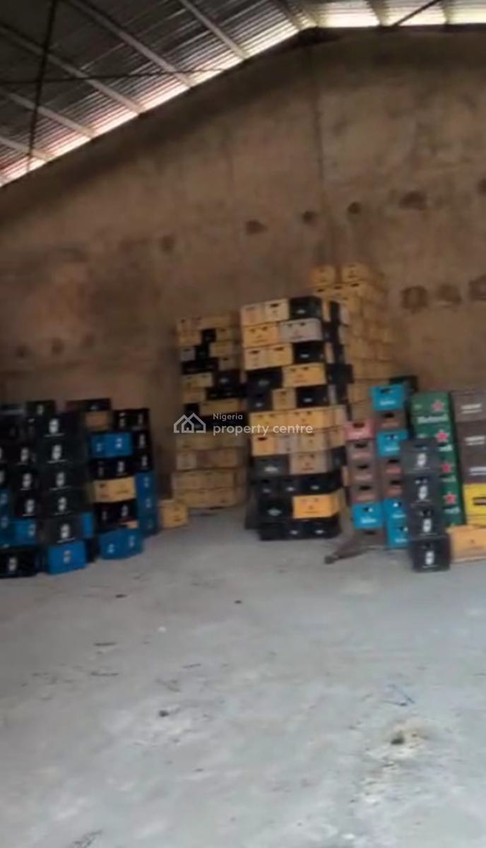 Warehouse with Offices in Self Compound, Ogudu-ojota, Ogudu, Lagos, Warehouse for Sale