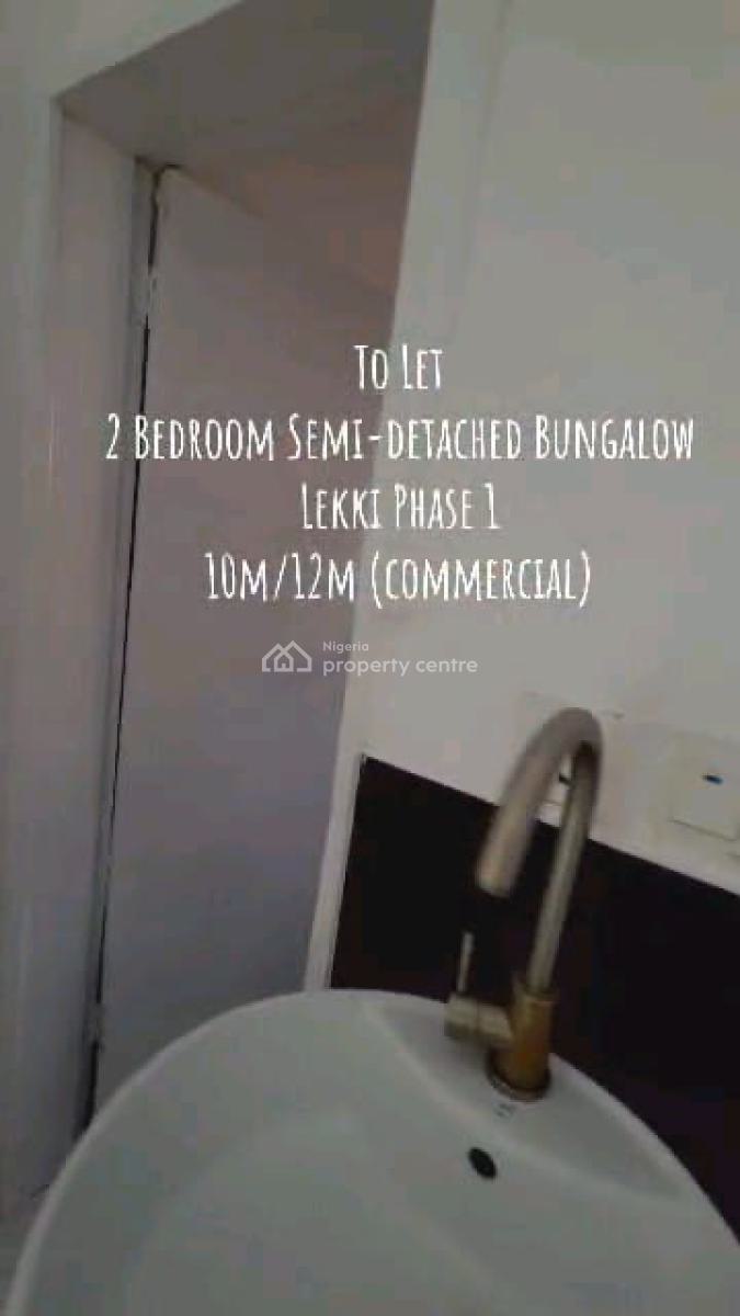 2bed  Commercial Semi Detached Bungalow in Lekki Phase 1, Lekki Phase One,lekki ,lagos , Nigeria, Lekki Phase 1, Lekki, Lagos, Semi-detached Bungalow for Rent