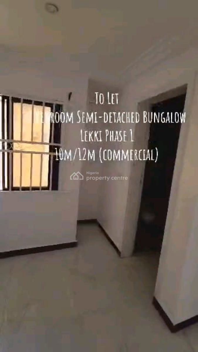 2bed  Commercial Semi Detached Bungalow in Lekki Phase 1, Lekki Phase One,lekki ,lagos , Nigeria, Lekki Phase 1, Lekki, Lagos, Semi-detached Bungalow for Rent