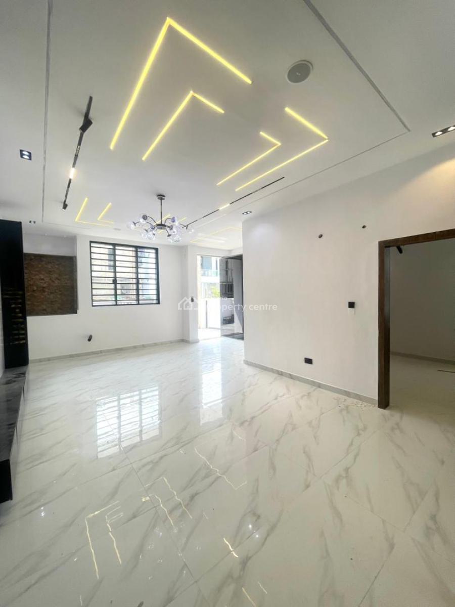 4bed Semi Detached Duplex with Staircase Led Light, Tv Consoles, Ajah, Lagos, Semi-detached Duplex for Sale