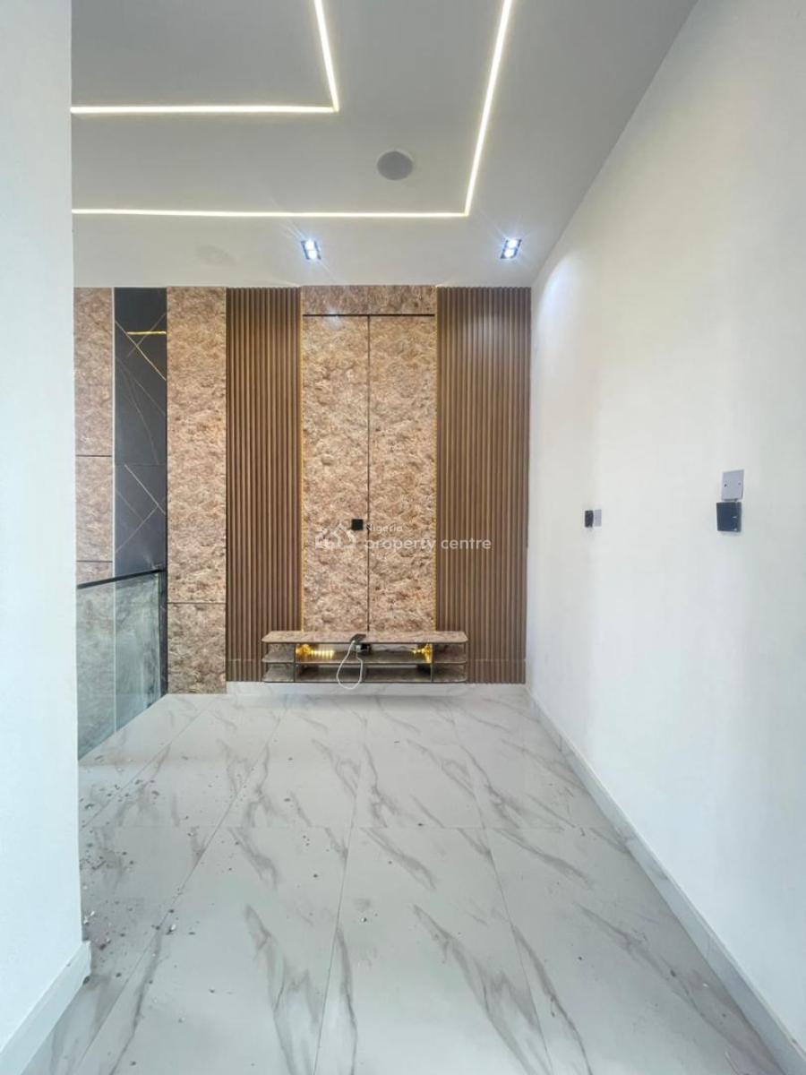 4bed Semi Detached Duplex with Staircase Led Light, Tv Consoles, Ajah, Lagos, Semi-detached Duplex for Sale