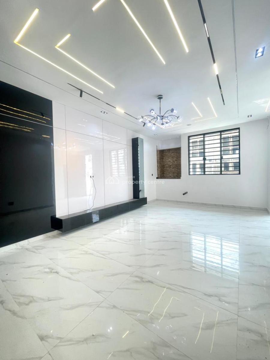 4bed Semi Detached Duplex with Staircase Led Light, Tv Consoles, Ajah, Lagos, Semi-detached Duplex for Sale