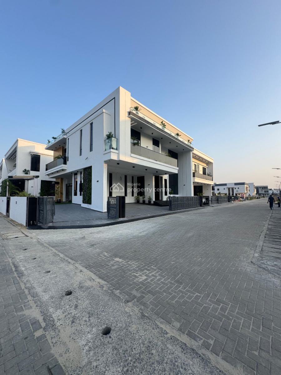 Majestic 5 Bedroom Detached Home in a Secured Estate, Chevron, Lekki, Lagos, Detached Duplex for Sale