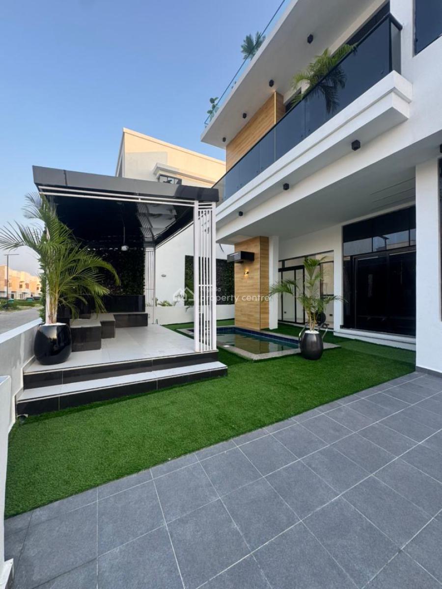 Majestic 5 Bedroom Detached Home in a Secured Estate, Chevron, Lekki, Lagos, Detached Duplex for Sale