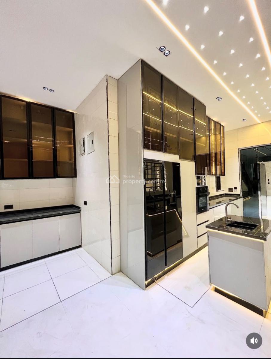 Contemporary 5 Bedroom Fully Detached with Swimming Pool, Chevron, Lekki, Lagos, Detached Duplex for Sale