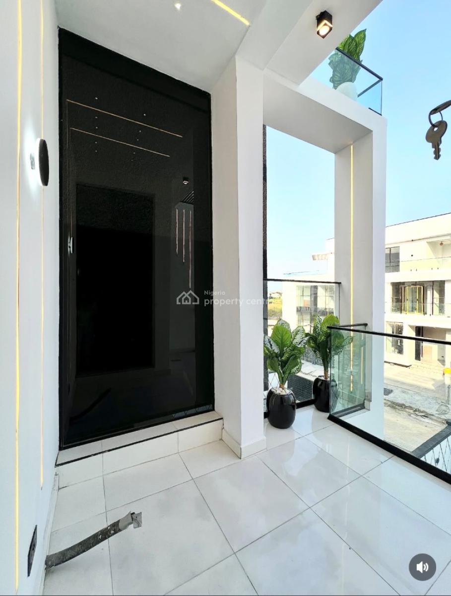 Contemporary 5 Bedroom Fully Detached with Swimming Pool, Chevron, Lekki, Lagos, Detached Duplex for Sale