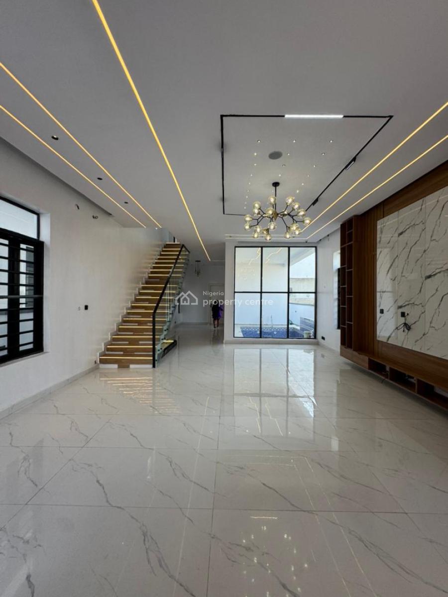 High Ceiling, Luxury 5 Bedroom Fully Detached Duplex with a Pool, High Ceiling, Luxury 5 Bedroom Fully Detached Duplex with a Pool, Vgc, Lekki, Lagos, Detached Duplex for Sale