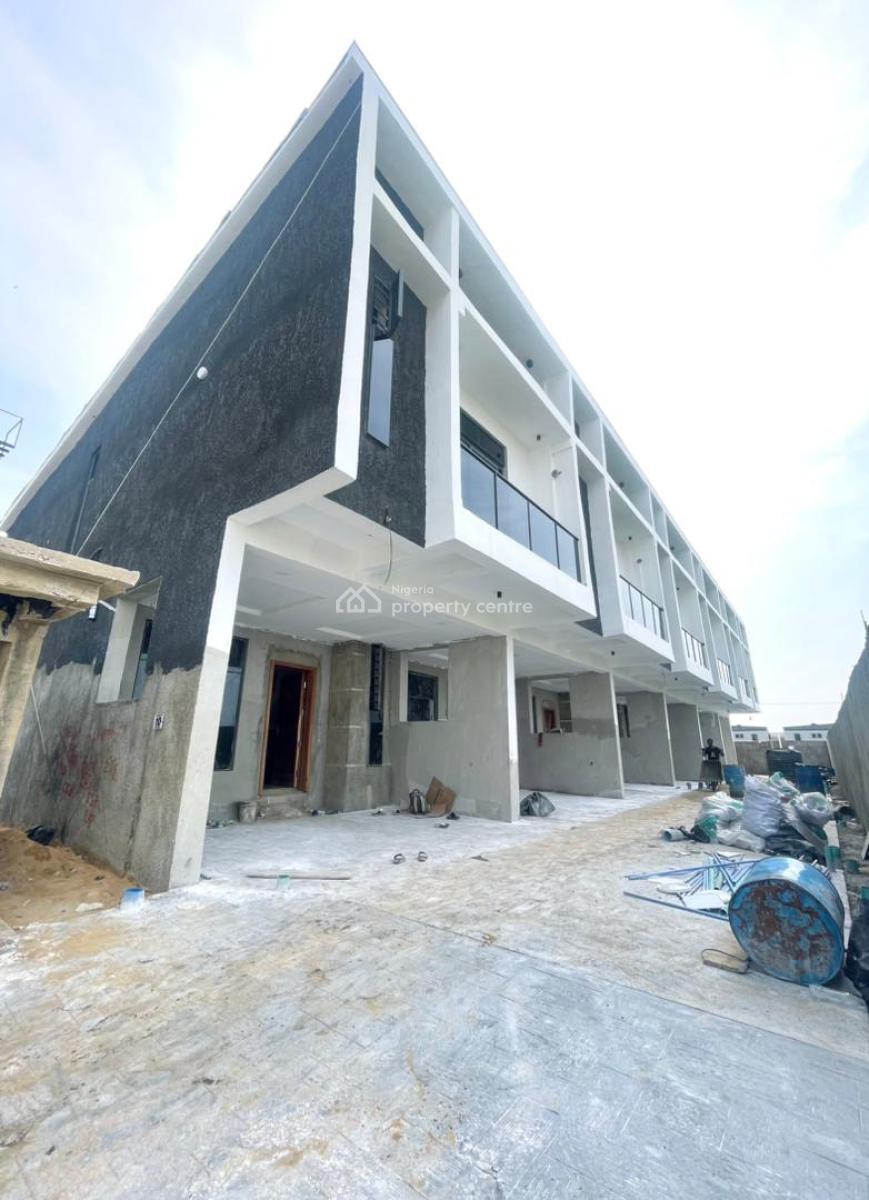 3bed Terrace Duplex with Solar Panel, Inverter and a Room Bq, Ajah, Lagos, Terraced Duplex for Sale