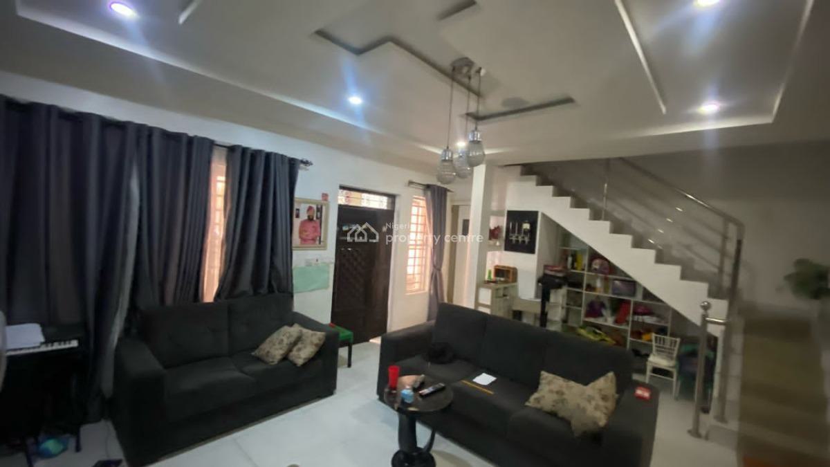 Luxury 4bed Terrace Modern Fitted Kitchen with Top-quality Accessories, Secured Estate Paved Road, Sangotedo, Ajah, Lagos, Terraced Duplex for Rent