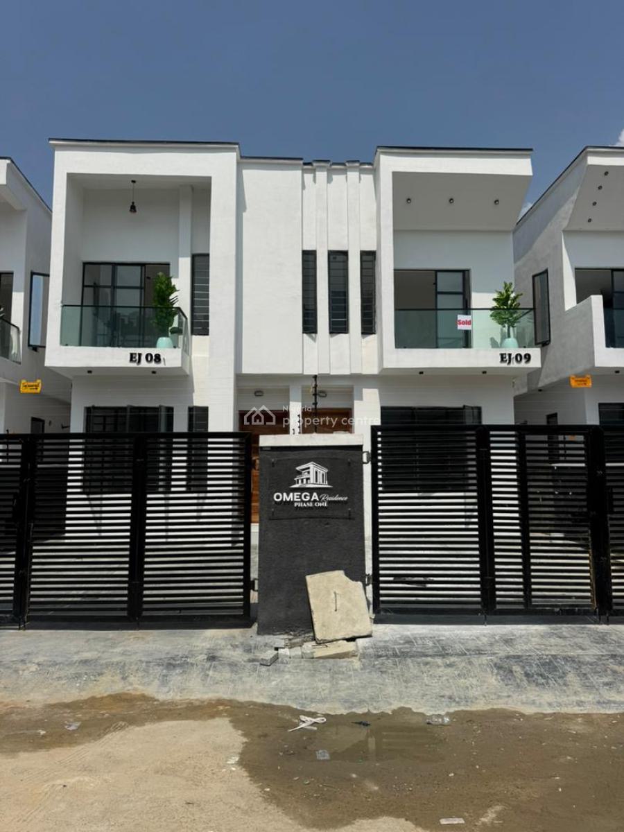 Newly Built 4 Bedroom Semi Detached Duplex Within an Estate, Newly Built 4 Bedroom Semi Detached Duplex Within an Estate, Ikota, Lekki, Lagos, Semi-detached Duplex for Sale