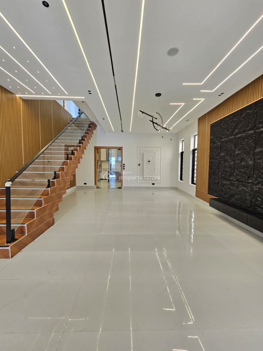 Magnificent 5 Bedroom Fully Detached Duplex with Bq and Swimming Pool, Less Than 15 Minutes From Abraham Adesanya, Lekki, Ajah, Lagos, Detached Duplex for Sale