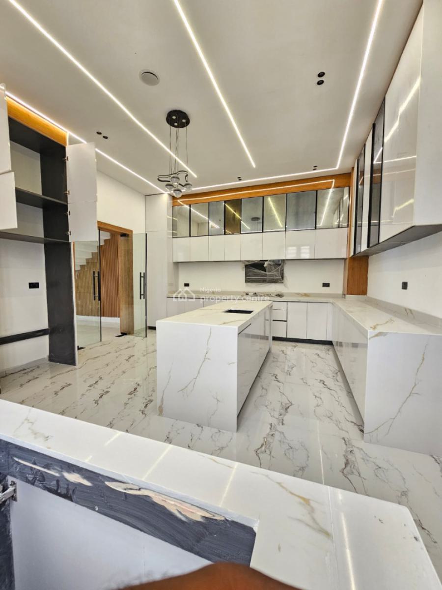 Magnificent 5 Bedroom Fully Detached Duplex with Bq and Swimming Pool, Less Than 15 Minutes From Abraham Adesanya, Lekki, Ajah, Lagos, Detached Duplex for Sale