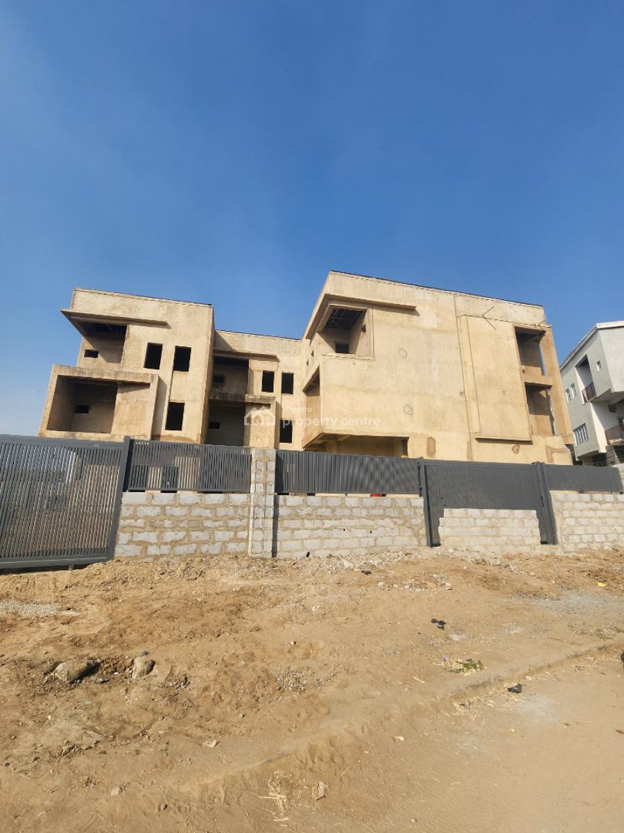 Ultra Spacious Corner-piece 4 Bedroom Terrace Duplex (pre-finished), Guzape District, Abuja, Terraced Duplex for Sale