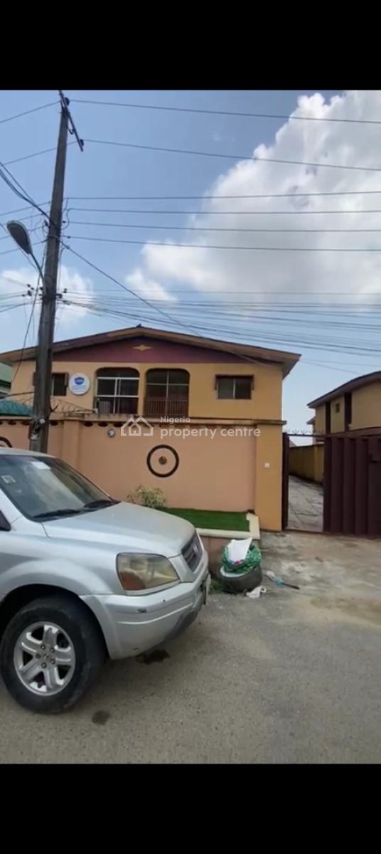 Massive 5 Bedroom Detached Duplex with Miniflat Bq Office Use, in a Calm Estate in Sholuyi, Soluyi, Gbagada, Lagos, Detached Duplex for Rent