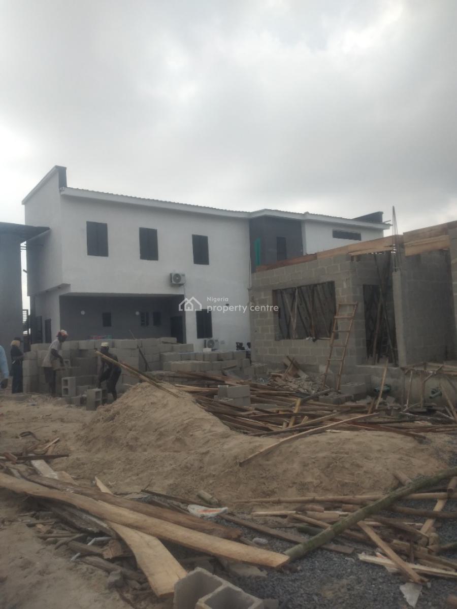Deposit to Buy 3 Bedroom Terrace Duplex with Solar and Bq, Landview Residence Estate, Sangotedo, Ajah, Lagos, Terraced Duplex for Sale