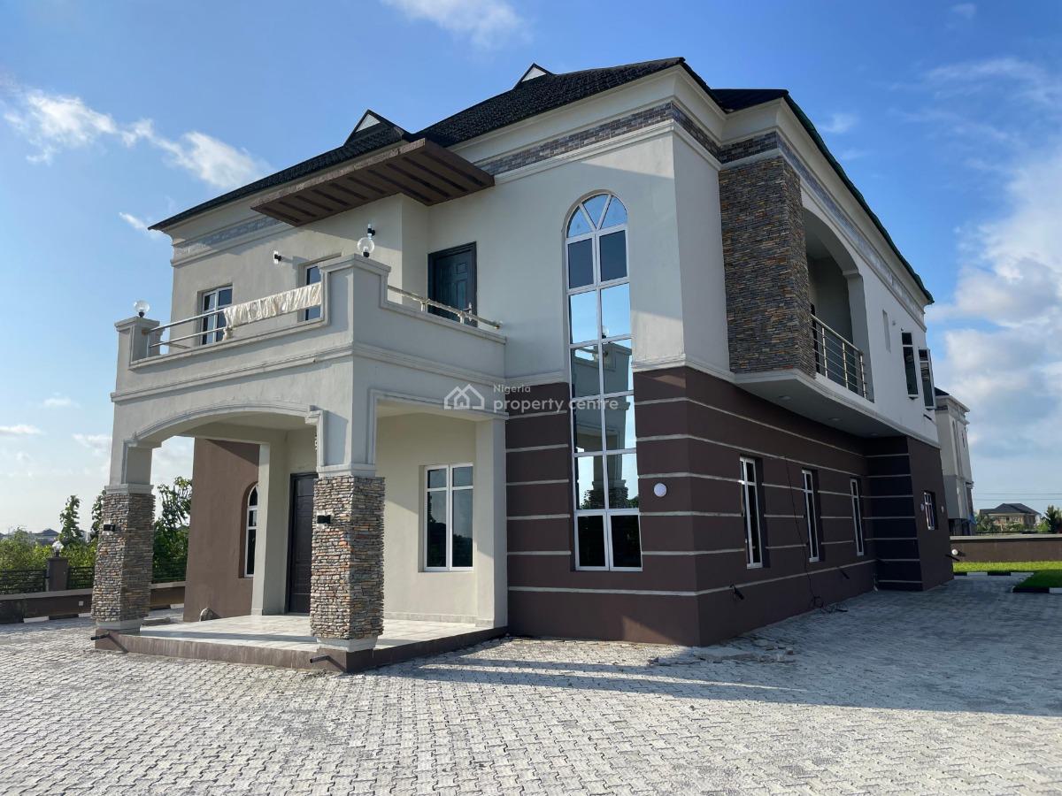 Spacious 5 Bedroom Detached Duplex with a Bq, Eleko Beach Road, Ibeju Lekki, Lagos, House for Sale