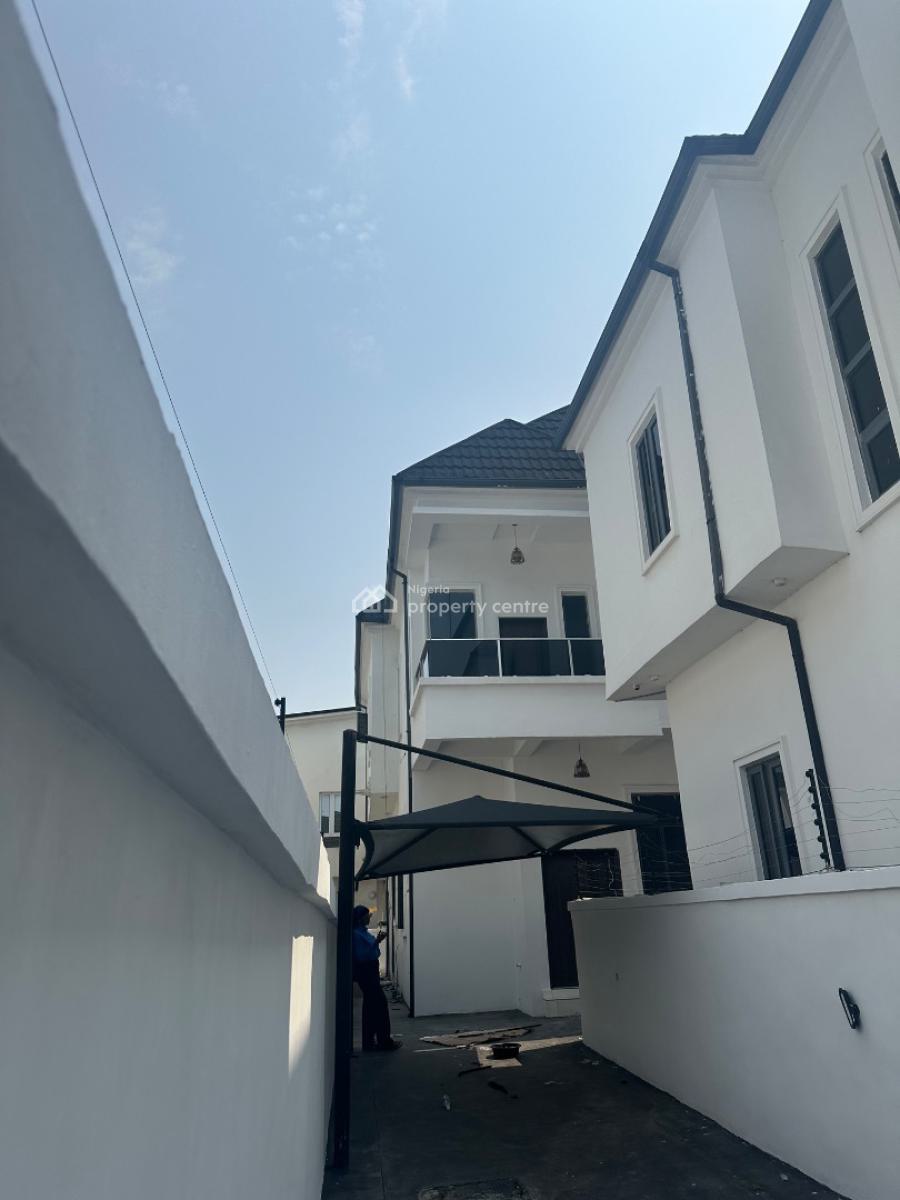 Spacious 4 Bedroom Semi Detached, Osapa, Lekki, Lagos, Semi-detached Duplex for Rent