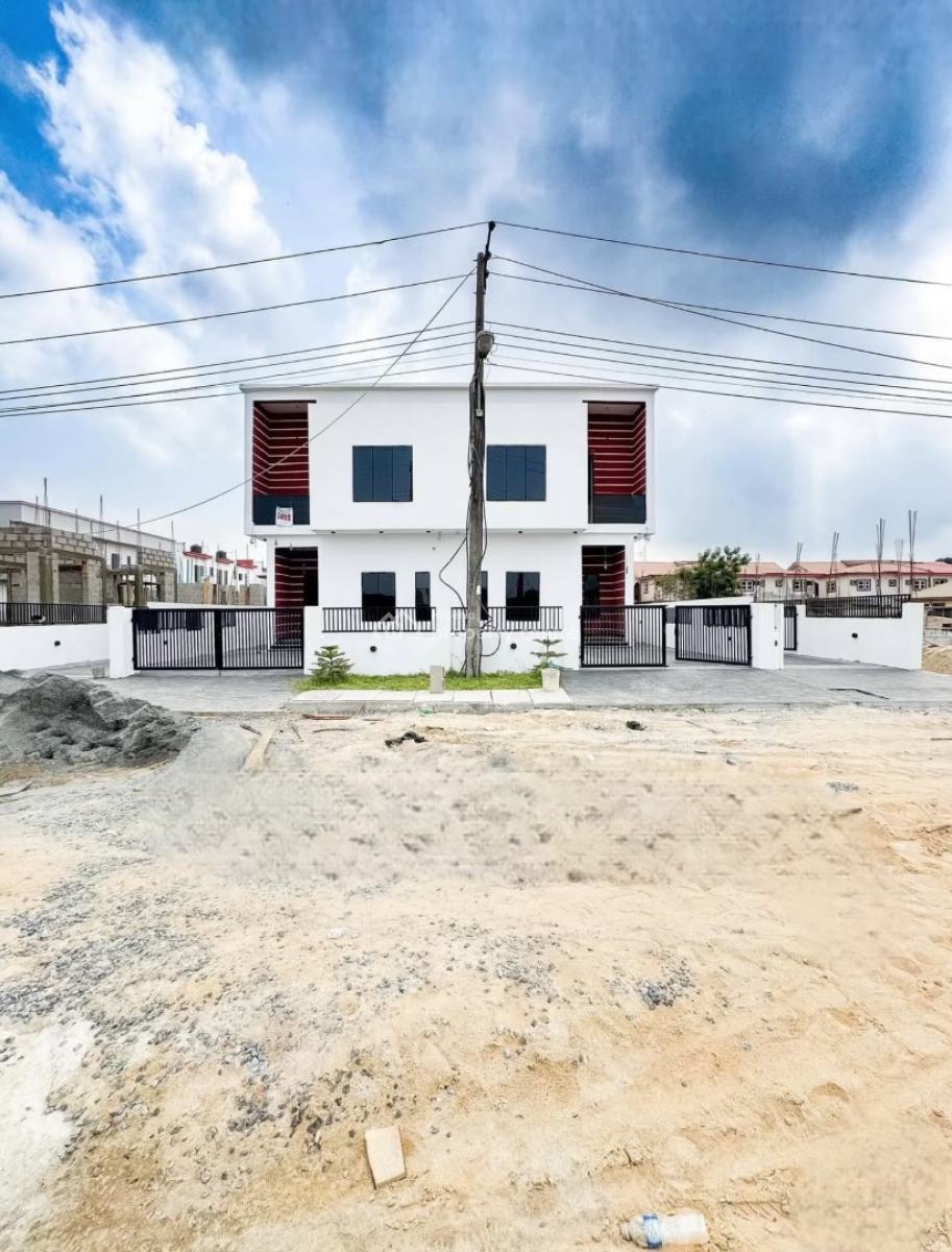 4 Bedroom Semi Detached Duplex with a Bq, Ajah, Lagos, Semi-detached Duplex for Sale