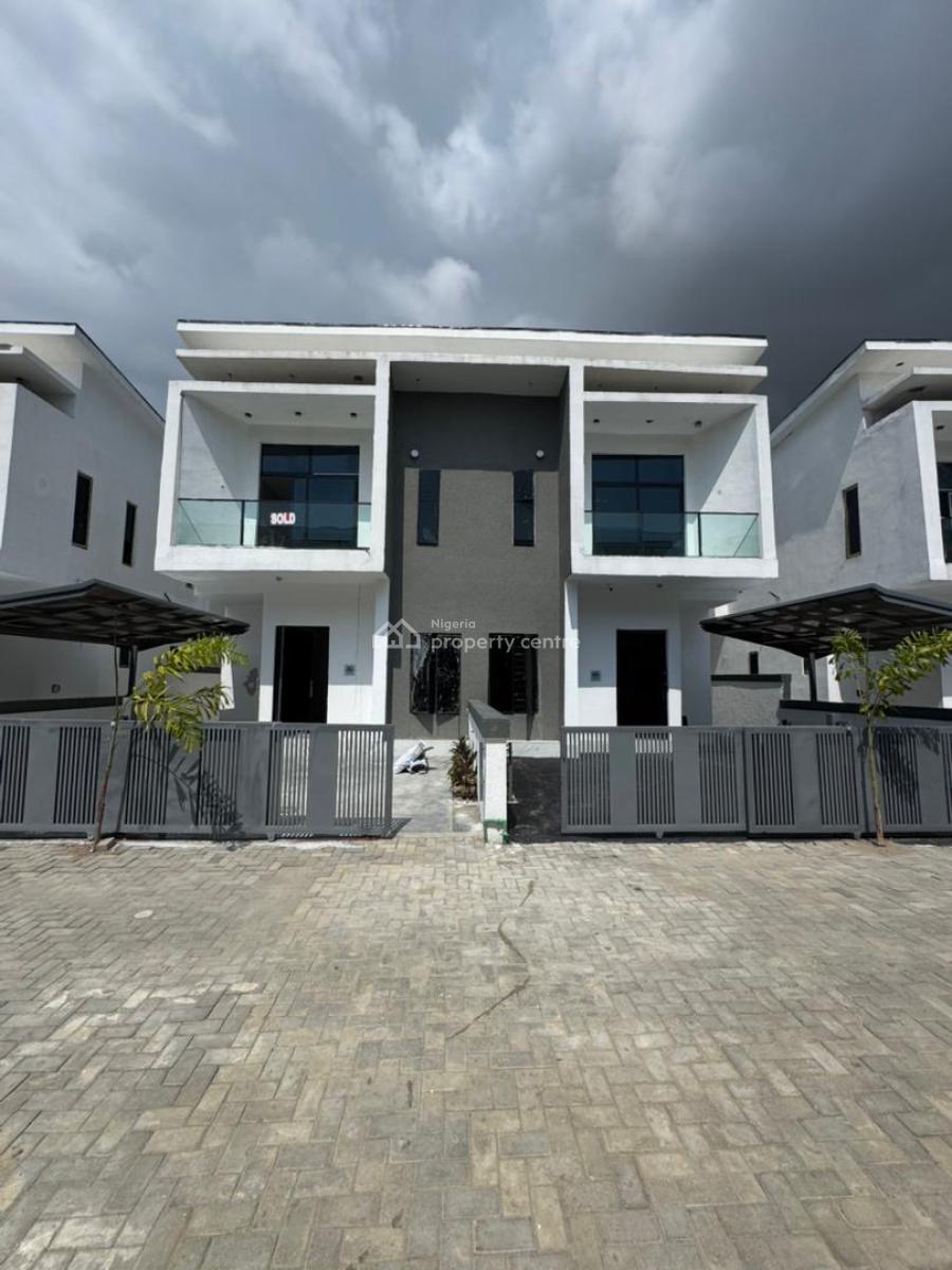 4 Bed Semi Detached Duplex + Bq -, 4 Bed Semi Detached Duplex + Bq in Orchid, Lekki, Lagos, Semi-detached Duplex for Rent