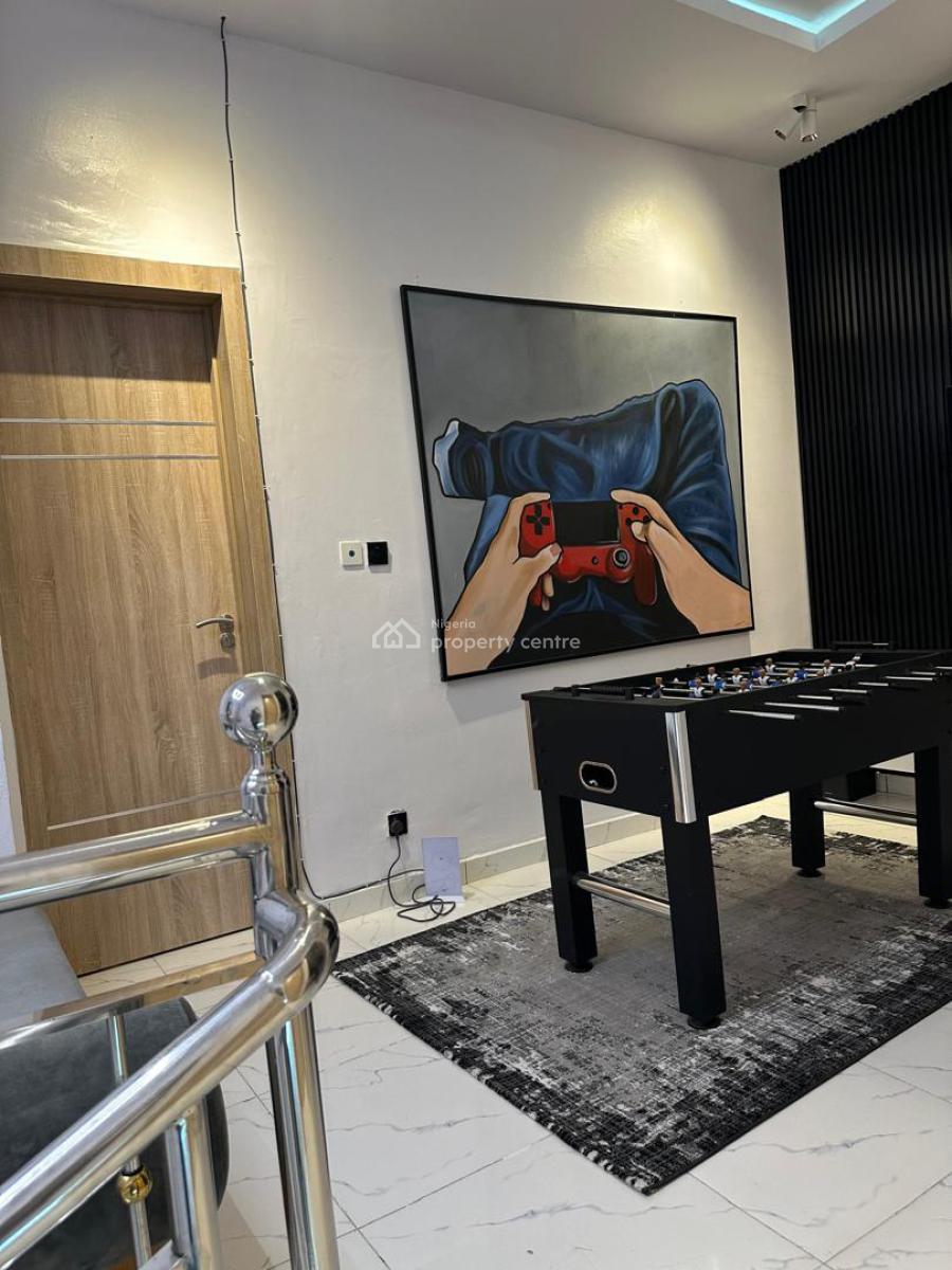 Spacious Fully Furnished 4 Bedroom Terrace, Royal Pine Estate Orchid Road Eleganza Bustop Lekki Lagos, Lekki, Lagos, Terraced Duplex for Rent