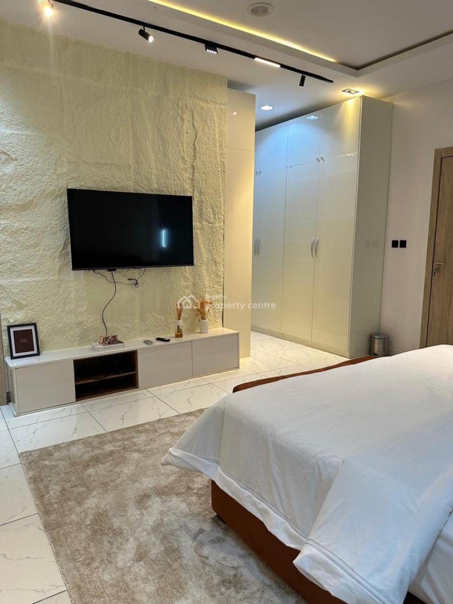 Spacious Fully Furnished 4 Bedroom Terrace, Royal Pine Estate Orchid Road Eleganza Bustop Lekki Lagos, Lekki, Lagos, Terraced Duplex for Rent