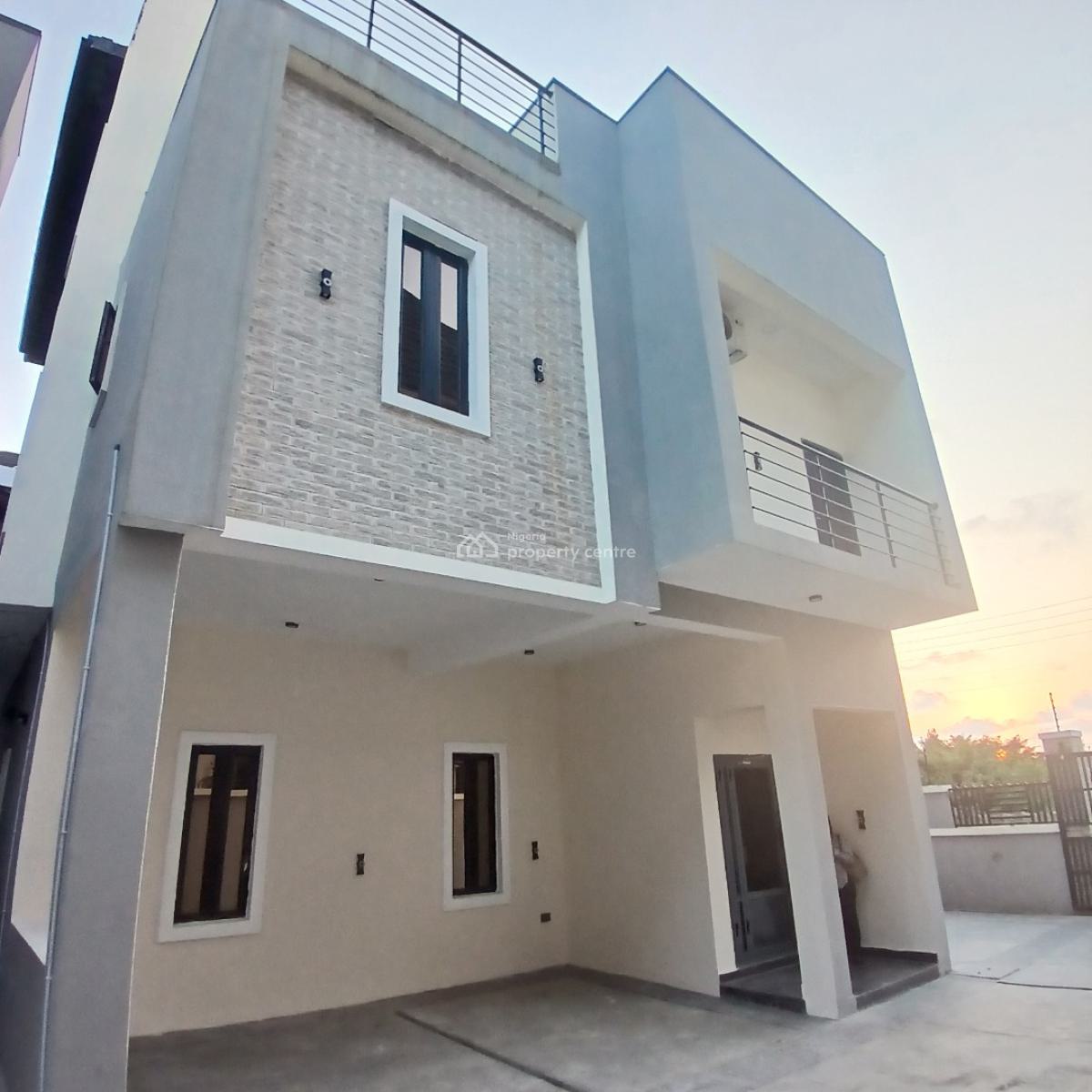 Furnished 4 Bedroom Detached Duplex, Chevron Toll Gate, Orchid Road, Lekki, Lagos, Detached Duplex for Rent