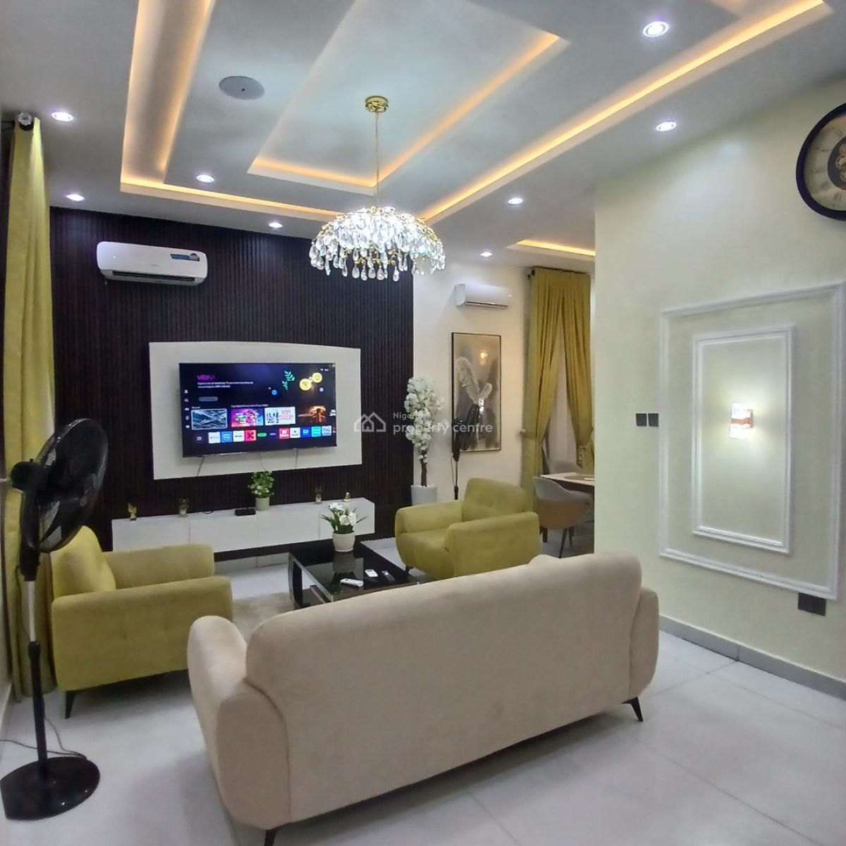 Furnished 4 Bedroom Detached Duplex, Chevron Toll Gate, Orchid Road, Lekki, Lagos, Detached Duplex for Rent