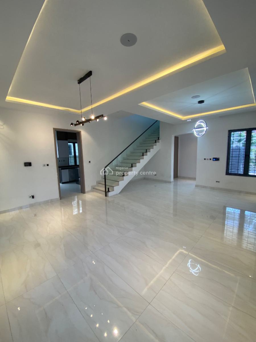 Newly Built 5 Bed Contemporary Duplex with 1bq, Ikate, Ikate, Lekki, Lagos, Detached Duplex for Sale